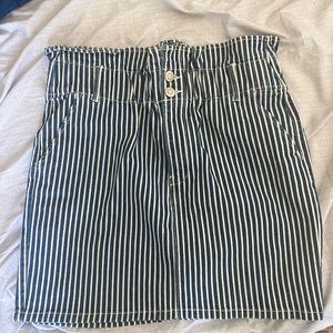Final Sale‼️Blue Striped Skirt